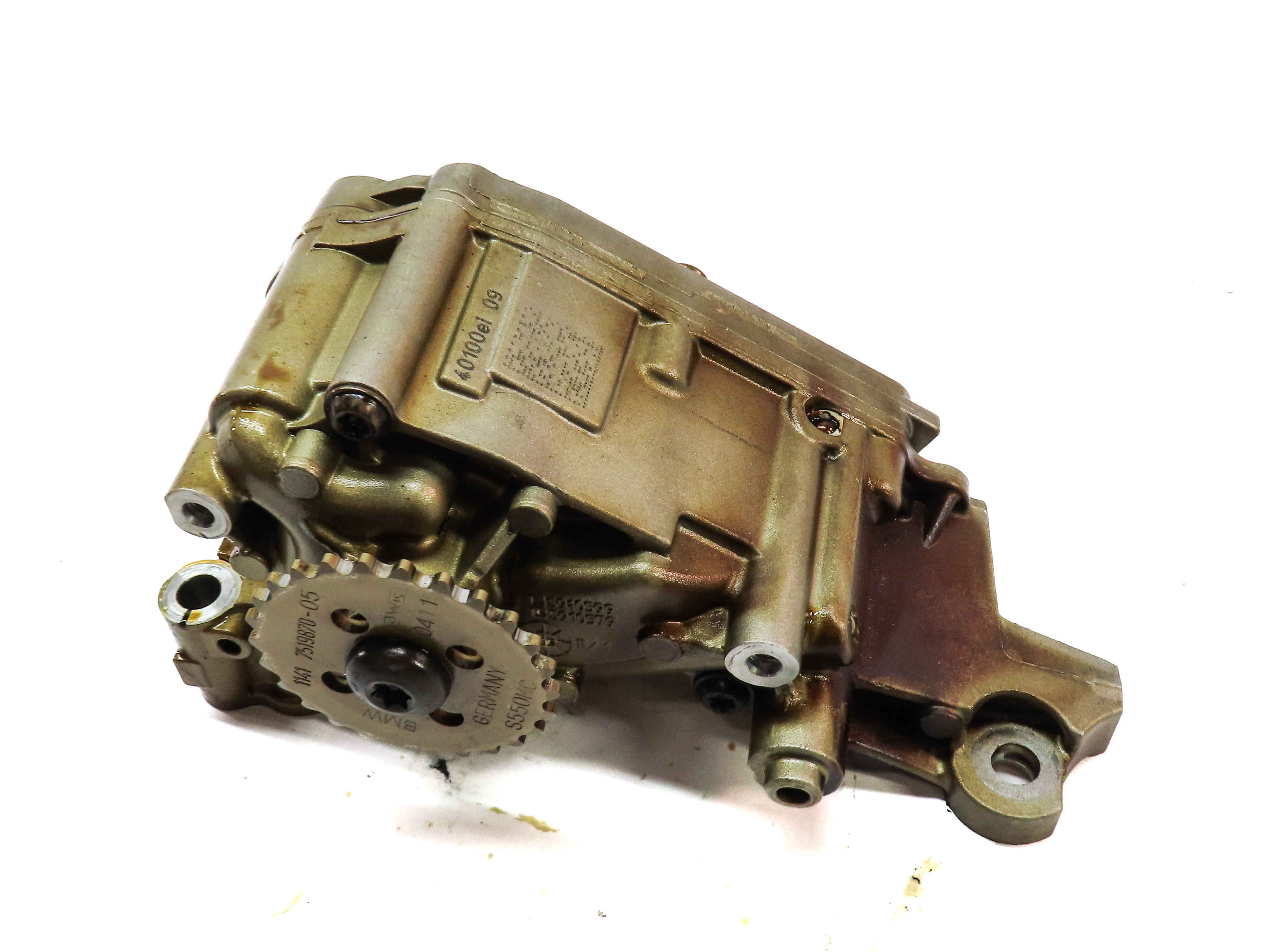2012 BMW X5 (E70) 3.0T (N55) ENGINE MECHANICAL OIL PUMP — exact item pictured